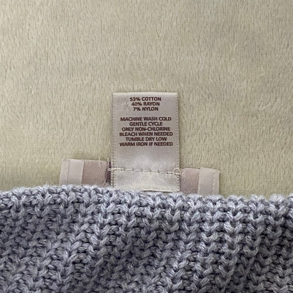 Loft Light Gray Sweater - Picture 5 of 5